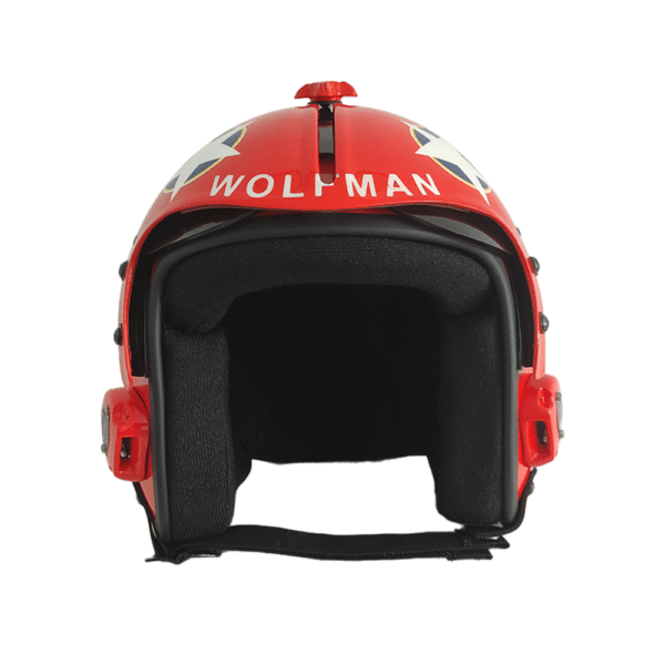 HGU-33 Top Gun Wolfman Flight Helmet Movie Prop - Image 3