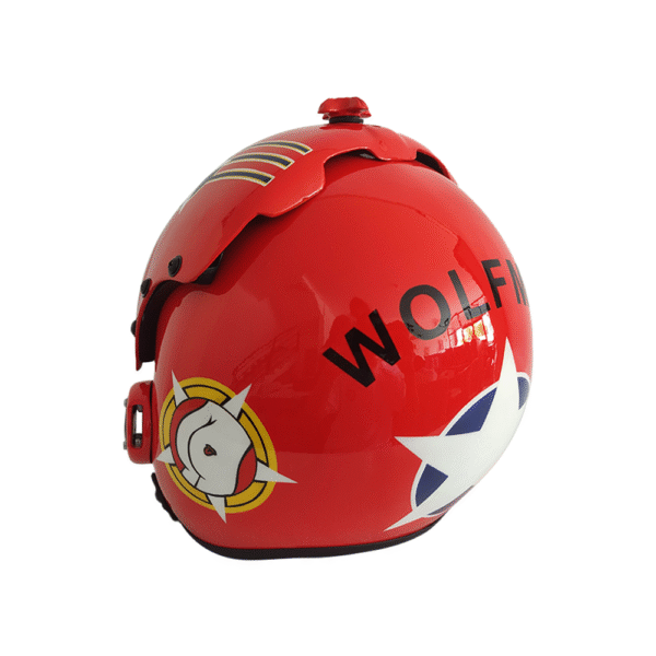 HGU-33 Top Gun Wolfman Flight Helmet Movie Prop - Image 6