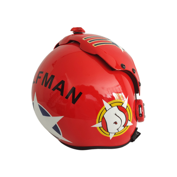 HGU-33 Top Gun Wolfman Flight Helmet Movie Prop - Image 8