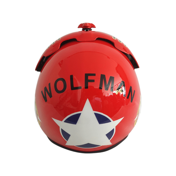 HGU-33 Top Gun Wolfman Flight Helmet Movie Prop - Image 7