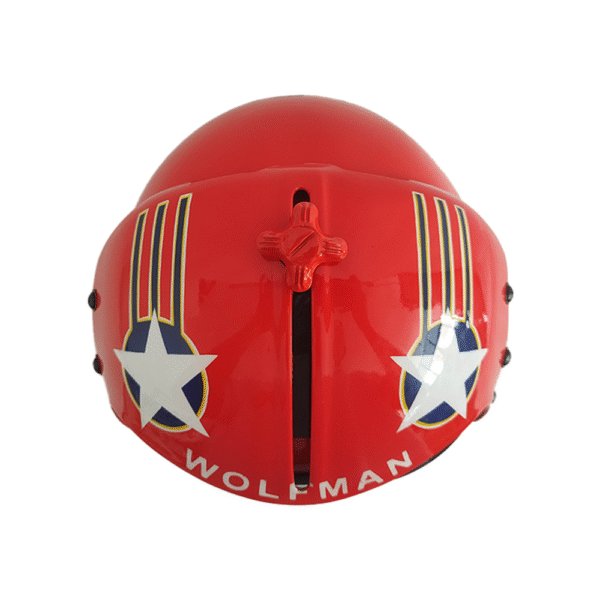 HGU-33 Top Gun Wolfman Flight Helmet Movie Prop - Image 11