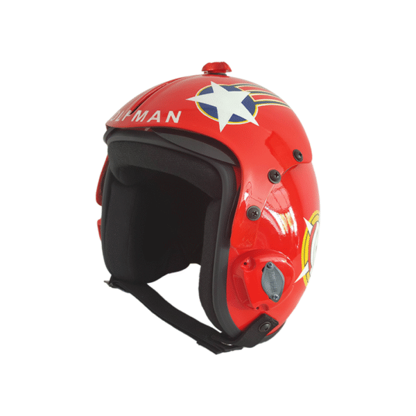 HGU-33 Top Gun Wolfman Flight Helmet Movie Prop - Image 4