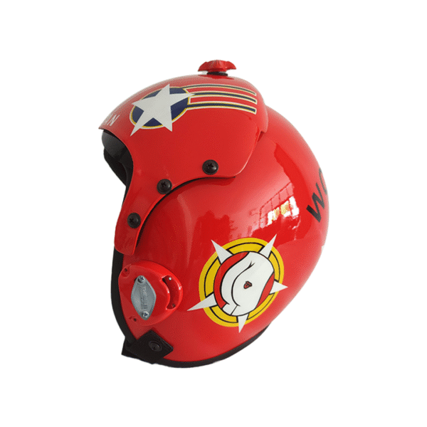 HGU-33 Top Gun Wolfman Flight Helmet Movie Prop - Image 5