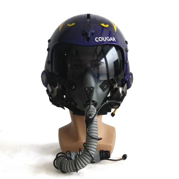 HGU-33 Top Gun Cougar V2 Flight Helmet Movie Prop - Image 2