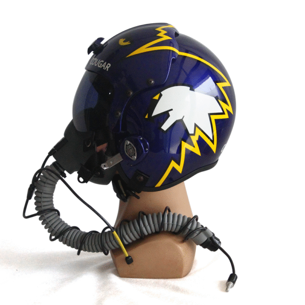 HGU-33 Top Gun Cougar V2 Flight Helmet Movie Prop - Image 4